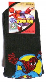 1 paire de Chaussettes d'intrieur anti-drapantes Spiderman
